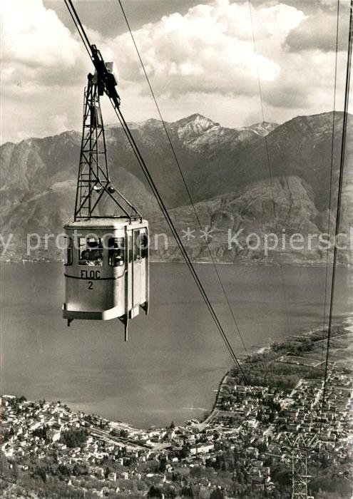 Seilbahn Funivia Locarno Orselina Cardada