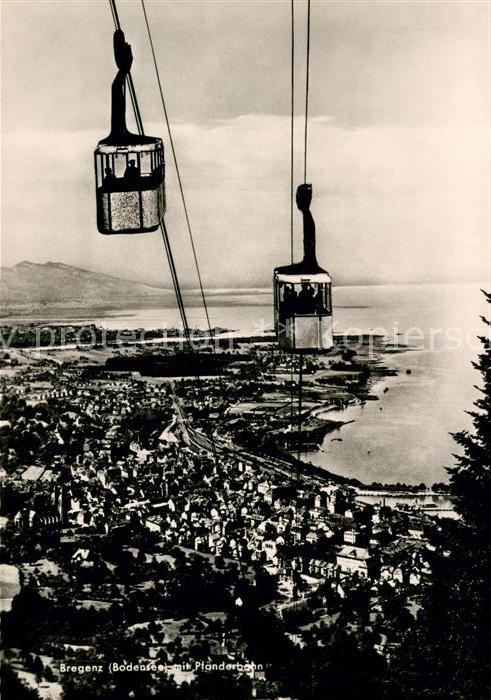 Seilbahn Pfänder Bregenz Bodensee