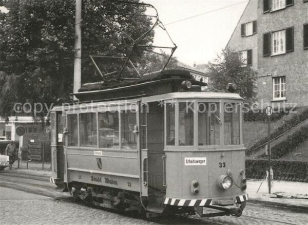 Strassenbahn Schleif-Triebwagen 33 Mainz