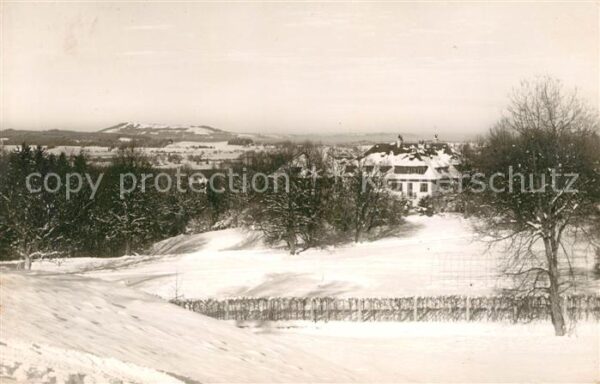Murnau Staffelsee Jugendkurheim Hochried im Winter