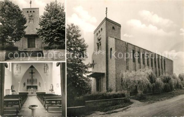 Bad Koenig Odenwald Kirche St. Johannes der Täufer