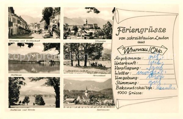Murnau Staffelsee Krottenkopf Staffelsee Seehausen Hörnle