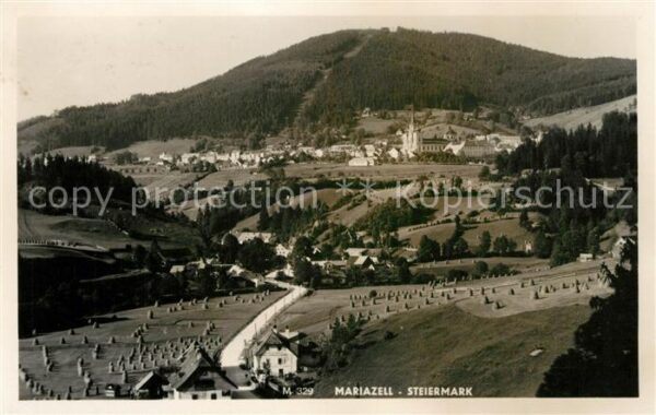 Mariazell Steiermark Fliegeraufnahme