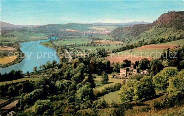 Perth Kinross Fliegeraufnahme Kinfauns-Castle