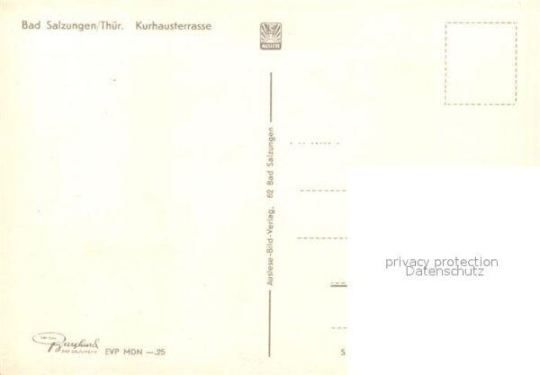 Bad Salzungen Kurhausterrasse – Bild 2