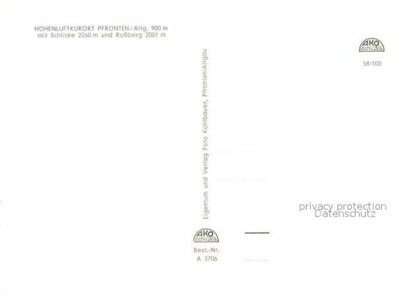 Pfronten mit Schlicke und Roßberg – Bild 2
