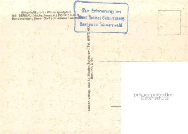 Bernau Schwarzwald Geburtshaus Hans Thoma – Bild 2