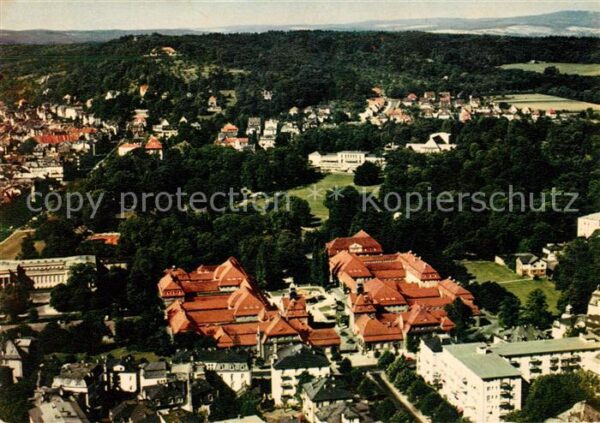 Bad Nauheim Fliegeraufnahme Hotel Rosenau