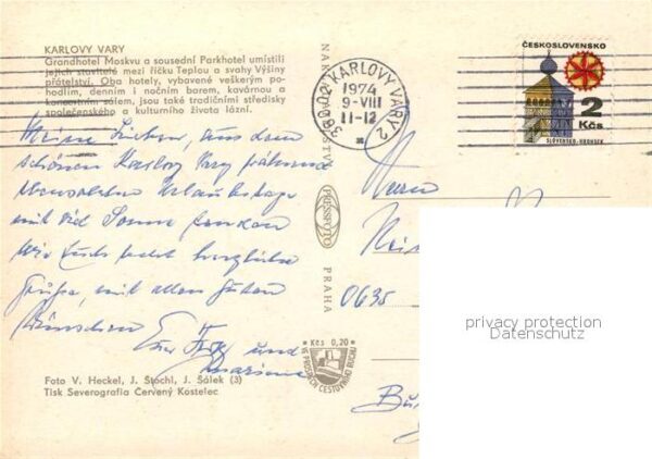 Karlovy Vary Grandhotel Moskva Pupp – Bild 2