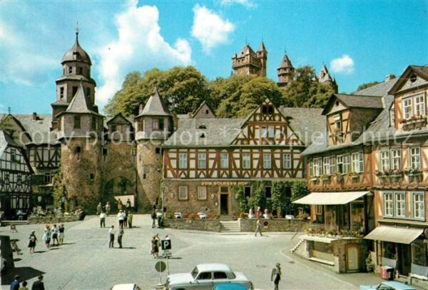 Braunfels Fachwerk Burg