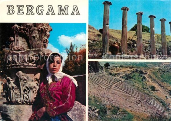 Bergama Izmir Freilichttheater Säulen