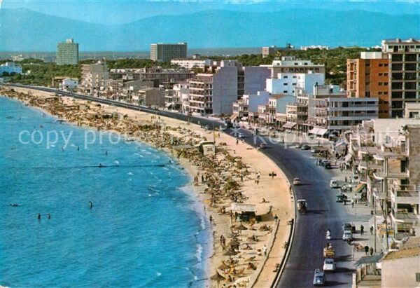 Palma de Mallorca Strandpartie El Arenal