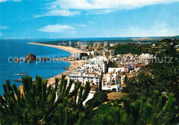 Blanes Strandpartie