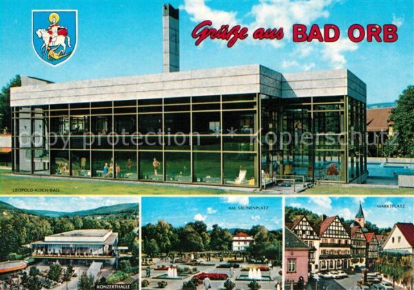 Bad Orb Leopold-Koch-Bad Marktplatz Salinenplat