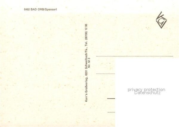 Bad Orb Kurhaus Kurgarten Lesehalle Philippsque – Bild 2