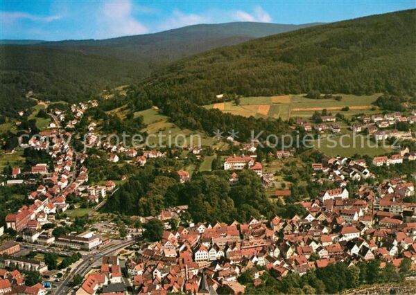 Bad Orb Fliegeraufnahme Haseltal im Spessart