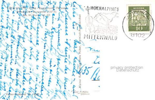 Mittenwald Bayern Tonihof mit Zugspitzgruppe – Bild 2