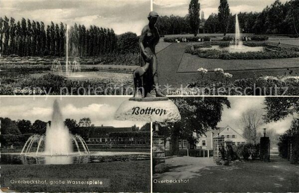 Bottrop Stadtgarten Overbeckshof grosse Wassers