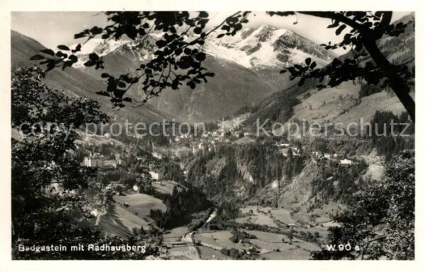 Badgastein mit Radhaus