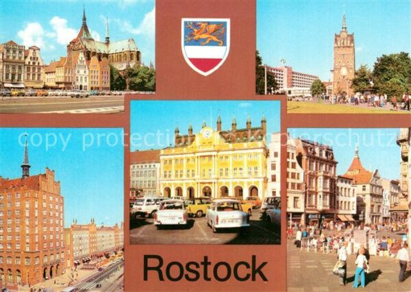 Rostock Ernst Thälmann Platz Kröpeliner Tor Lan