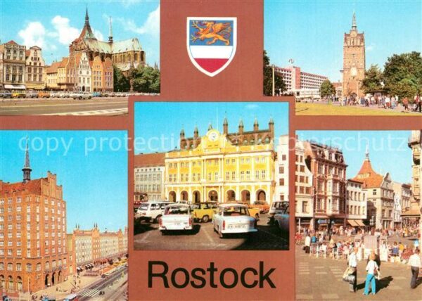 Rostock Ernst Thälmann Platz Kröpeliner Tor Lan