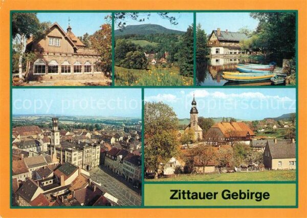 Oybin Gondelteich Jonsdorf Rathaus Waltersdor