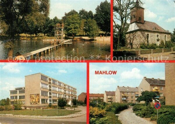 Mahlow Seebad Dorfkirche Herbert Tschäpe Obers