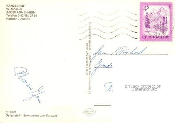 Ossiach Kanzelhof Annenheim Bildstock – Bild 2