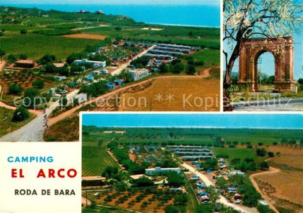 Tarragona Camping El Arco Fliegeraufnahme Torboge