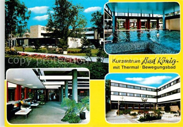Bad Koenig Odenwald Kurzentrum mit Thermal Bewegungsbad Foy