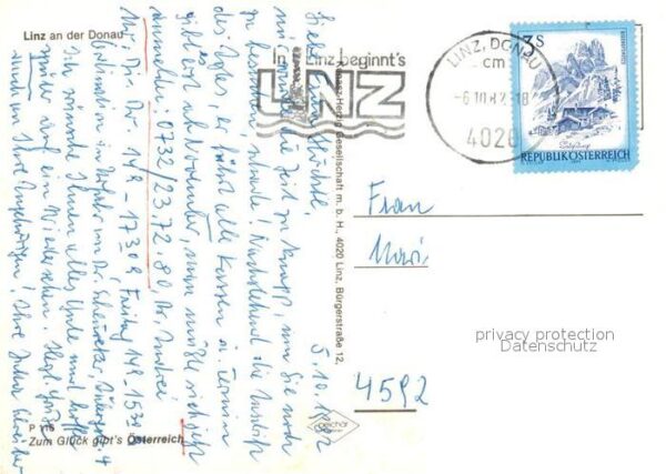 Linz Donau Fliegeraufnahme – Bild 2