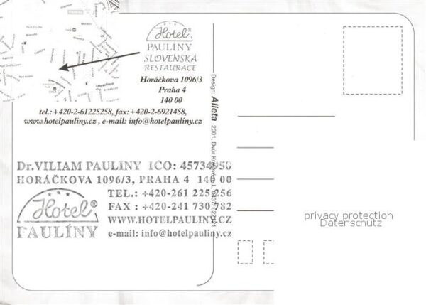 Praha Prahy Prague Hotel Pauliny Slovenska Restaurace – Bild 2