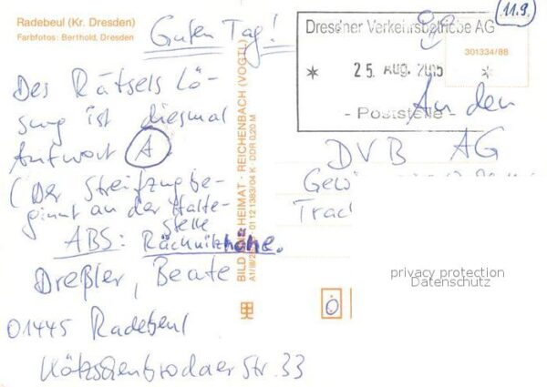 Radebeul Lössnitzbad Details – Bild 2