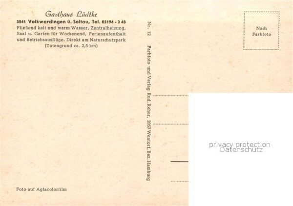 Volkwardingen Gasthaus Lüdtke Heidelandschaften Heids – Bild 2