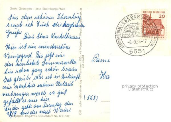 Ebernburg Fliegeraufnahme – Bild 2