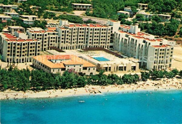 Tucepi Hotel Alga Fliegeraufnahme
