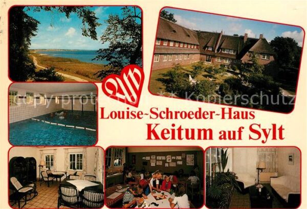 Keitum Sylt Louise Schroeder Haus Strand Hallenbad