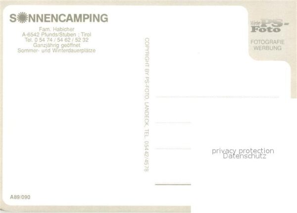 Pfunds Sonnencamping Details – Bild 2