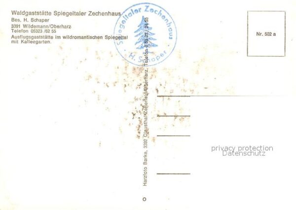 Wildemann Spiegeltaler Zechenhaus Terrasse Gastst – Bild 2