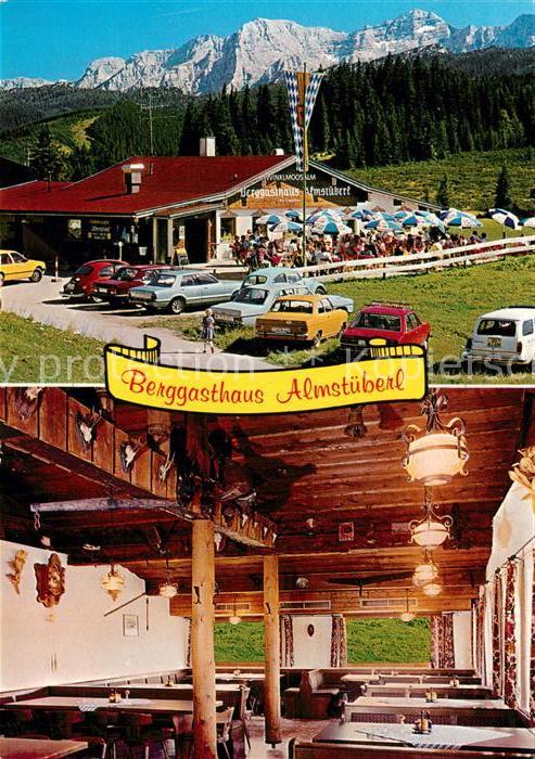 Winkelmoos Winklmoos Berggasthaus Almstüberl Gastraum