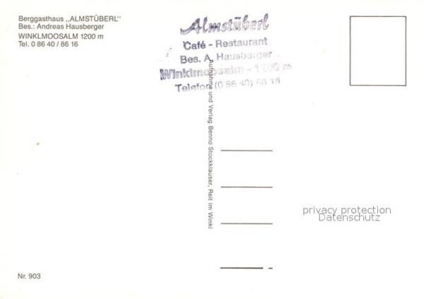 Winkelmoos Winklmoos Berggasthaus Almstüberl Gastraum – Bild 2