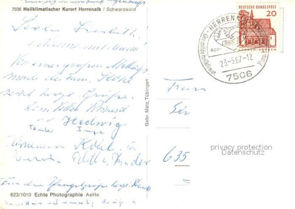 Herrenalb Bad Herrenalb Ortsblick – Bild 2