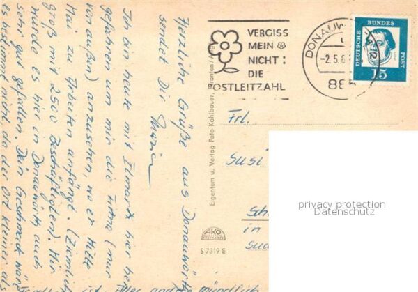 Donauwoerth Riedertor Blick vom Schellenberg Am Don – Bild 2