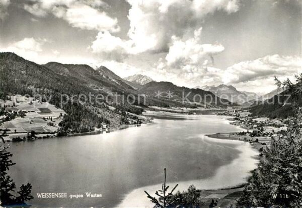 Weissensee Kaernten Panorama