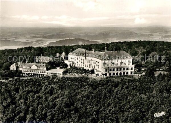 Siebengebirge Hotel Petersberg Fliegeraufnahme