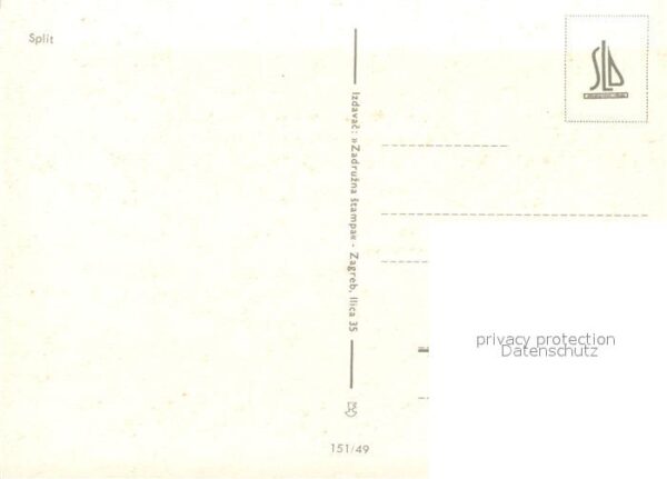 Split Spalato Fliegeraufnahme – Bild 2