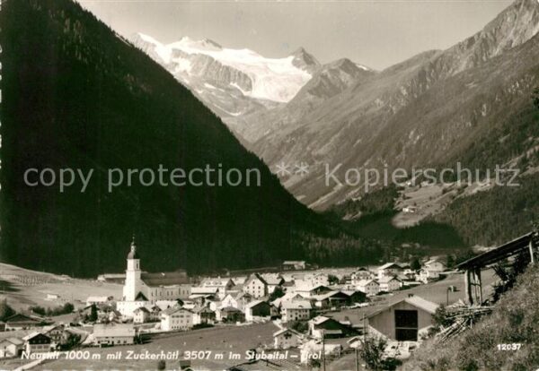 Neustift Stubaital Tirol mit Zuckerhütl