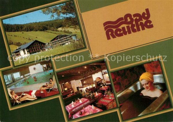 Reuthe Vorarlberg Kurhotel Moorheilbad Restaurant Hallenb