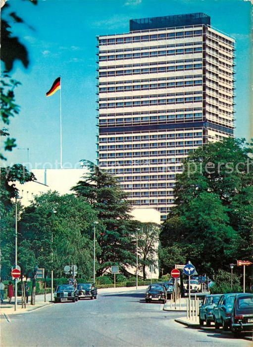 Bonn Rhein Büro Hochhaus des Bundestages