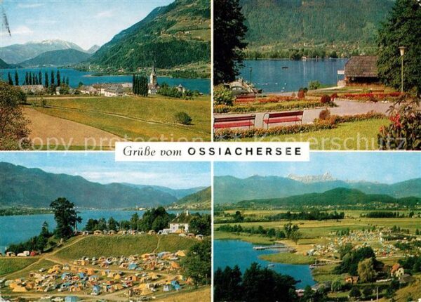 Ossiach Stift Dobratsch Strand Camping Berghof